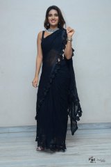 Nidhi Agerwal at Ismart Shankar Pre Release Pressmeet